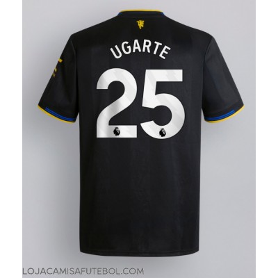 Camisa de Futebol Manchester United Manuel Ugarte #25 Equipamento Alternativo 2025-26 Manga Curta Camisa de Futebol Manchester United Manuel Ugarte #25 Equipamento Alternativo 2025-26 Manga Curta